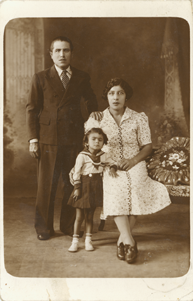 Carlos Pérez y familia