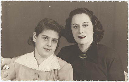Retrato de madre e hija