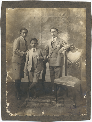 Retrato de niños