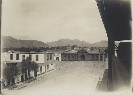 Paseo de Aguas, antiguo local del tranvía