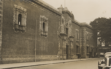 Fachada de la Escuela Nacional de Bellas Artes