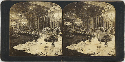 East Room of the White House; State Dinner to Prince Henry, Washington, U.S.A.