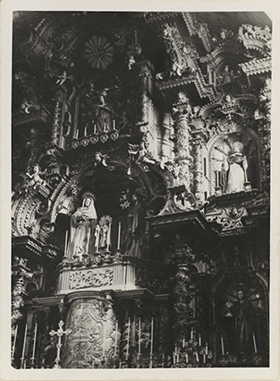 Retablo mayor de la iglesia de Jesús, María y José