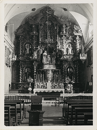 Retablo mayor de la iglesia de Jesús, María y José