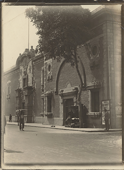 Fachada de la Escuela Nacional de Bellas Artes