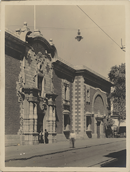 Fachada de la Escuela Nacional de Bellas Artes