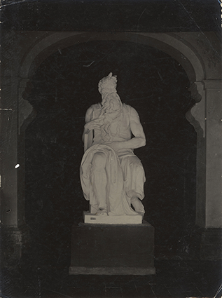 Moisés, calco de la Escuela Nacional de Bellas Artes