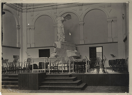 ‘Victoria de Samotracia’, calco de la Escuela Nacional de Bellas Artes
