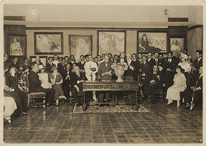 Discurso del presidente Augusto B. Leguía en la Escuela Nacional de Bellas Artes