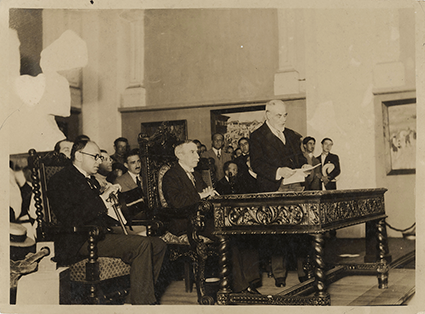 Augusto Leguía, Daniel Hernández, Escuela Nacional de Bellas Artes, Eventos públicos, Fondo Daniel Hernández, Fotografía, Lima, Perú, Siglo XX