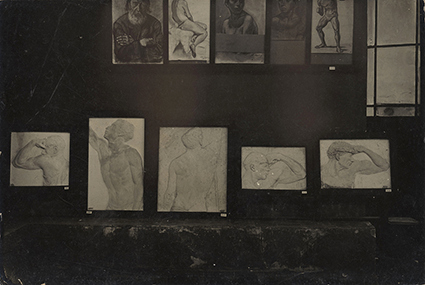 Primera exposición oficial de la Escuela Nacional de Bellas Artes