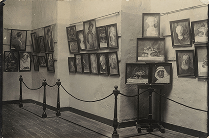 Primera exposición oficial de la Escuela Nacional de Bellas Artes