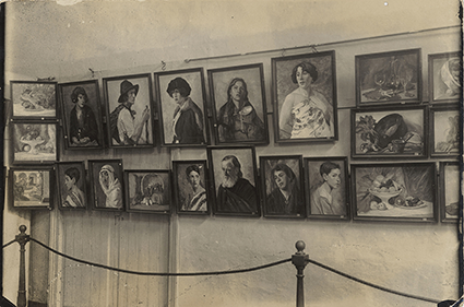 Primera exposición oficial de la Escuela Nacional de Bellas Artes