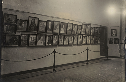 Primera exposición oficial de la Escuela Nacional de Bellas Artes