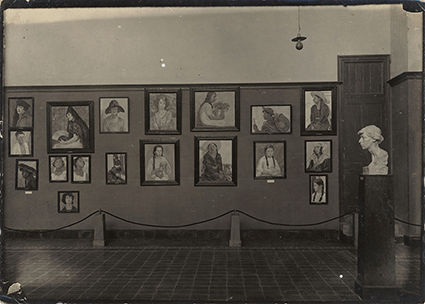 Segunda exposición oficial de la Escuela Nacional de Bellas Artes