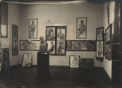 Segunda exposición oficial de la Escuela Nacional de Bellas Artes