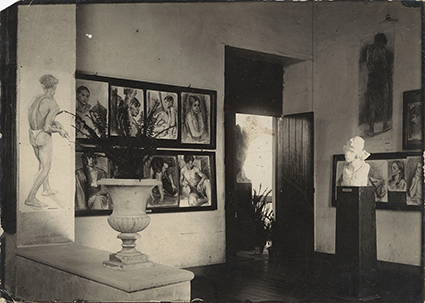 Segunda exposición oficial de la Escuela Nacional de Bellas Artes