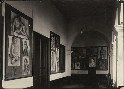 Segunda exposición oficial de la Escuela Nacional de Bellas Artes