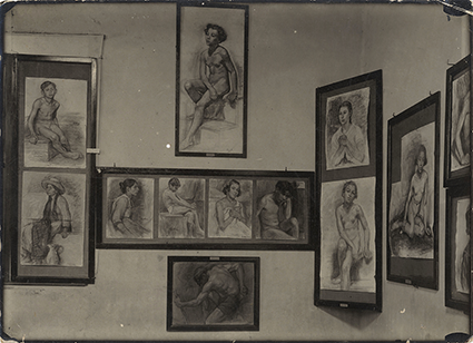 Segunda exposición oficial de la Escuela Nacional de Bellas Artes