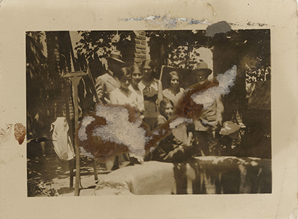 Daniel Hernández y alumnos de la Escuela Nacional de Bellas Artes