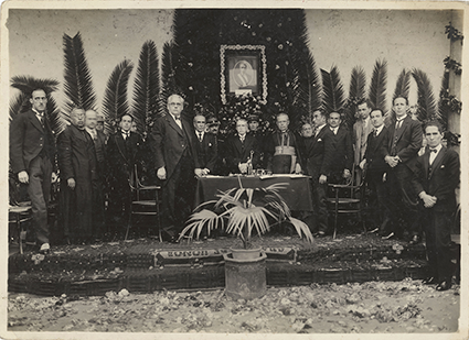 Augusto B. Leguía en el Instituto Pedagógico Nacional