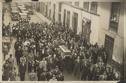 Cortejo fúnebre de Daniel Hernández