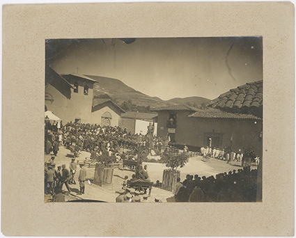 Inauguración del monumento a José Gálvez