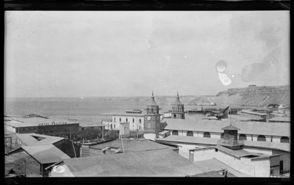 Vista del puerto de Paita