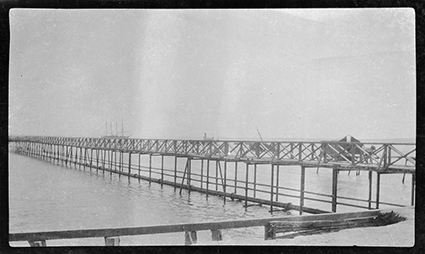Muelle de la empresa de agua potable, Paita