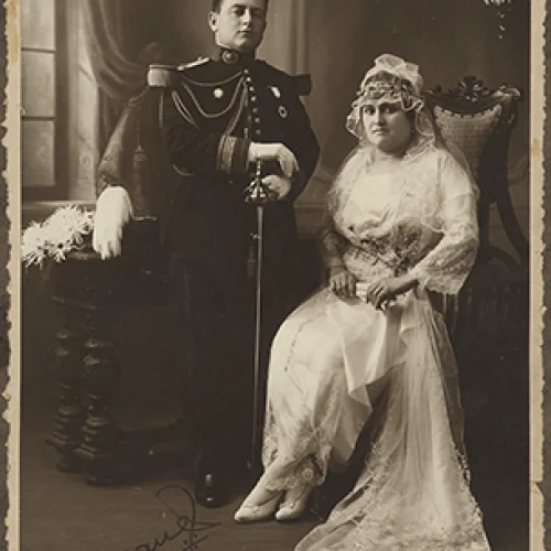 Carlos Dellepiane y esposa