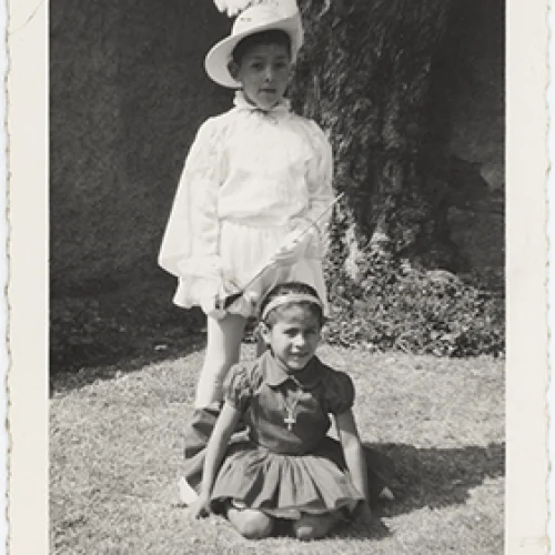 Retrato de niños
