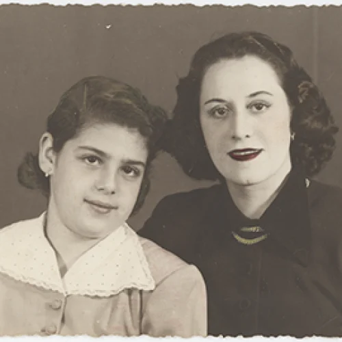 Retrato de madre e hija