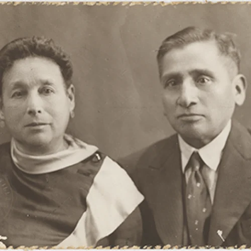 Jacinta Andrade y Manuel Palacios
