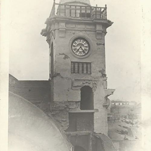Torre de la iglesia de Santa Rosa de los Padres
