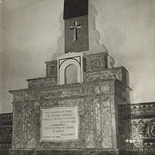 Cripta de Santa Rosa de Lima, en la basílica de Santo Domingo