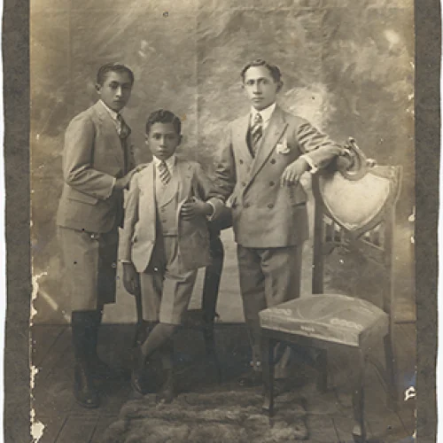 Retrato de niños