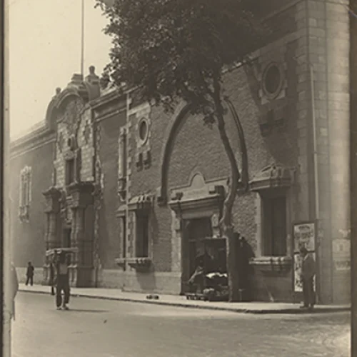 Fachada de la Escuela Nacional de Bellas Artes