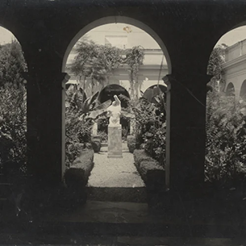 Patio de la Escuela Nacional de Bellas Artes
