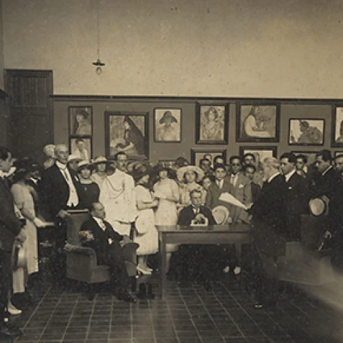 Discurso de Daniel Hernández en la Escuela Nacional de Bellas Artes