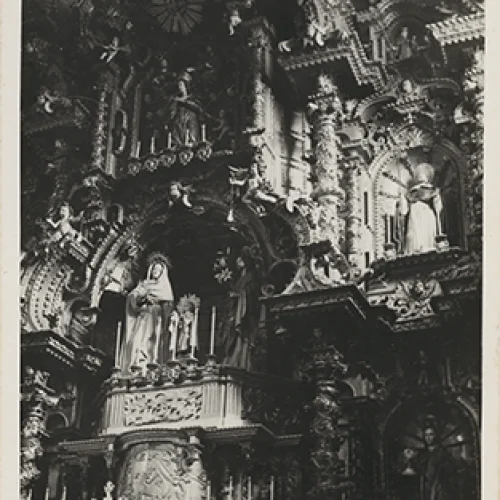 Retablo mayor de la iglesia de Jesús, María y José
