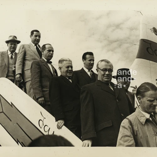 Llegada de Paul Bryan y William Teeling junto a una comitiva de diplomáticos extranjeros al Cusco