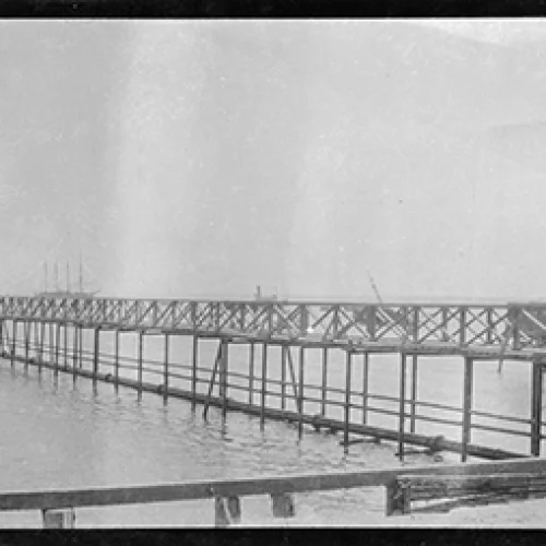 Muelle de la empresa de agua potable, Paita