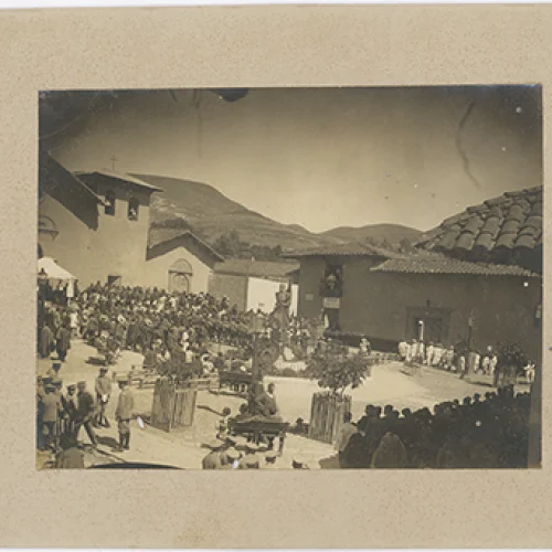 Inauguración del monumento a José Gálvez